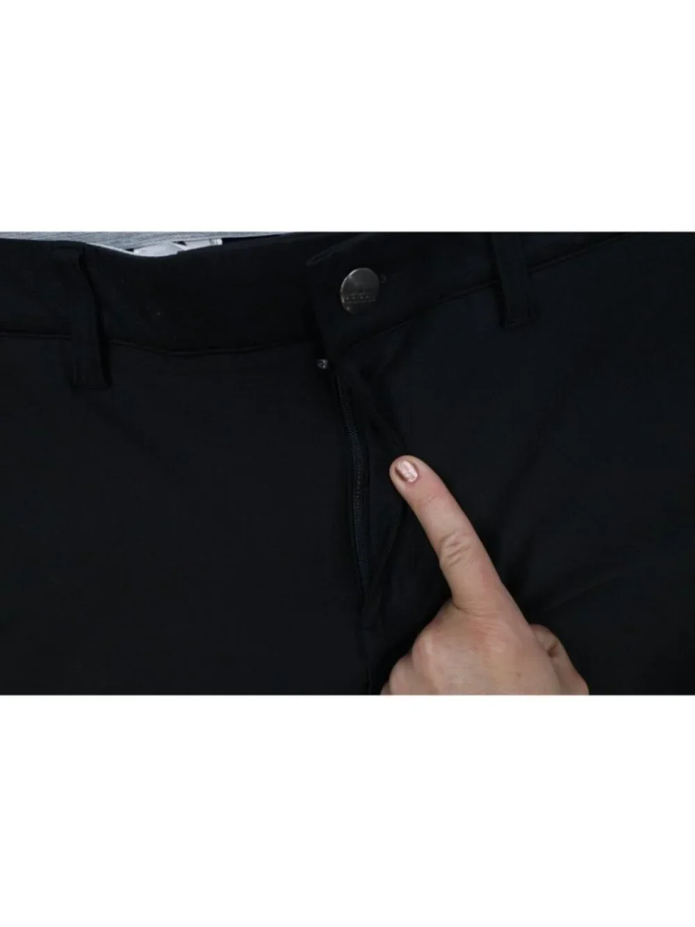 Vintage Y2K Adidas Golf Mens 34x30 Sun Faded Stretch Tech Knit Chino Pants Black